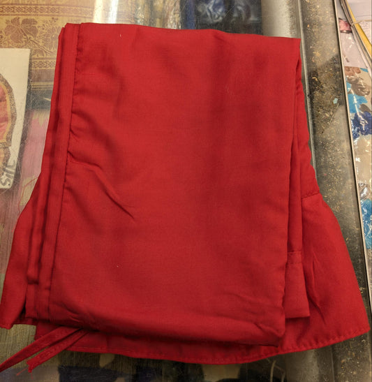 Red Polycotton Petticoat