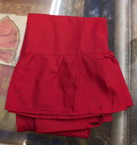 Ruby Red Polycotton Petticoat